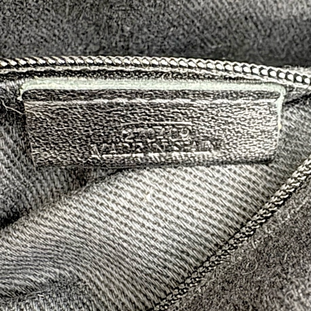 Loewe A4 Canvas Anagram Tote Bag Black Brown Cream - Picture 5 of 6